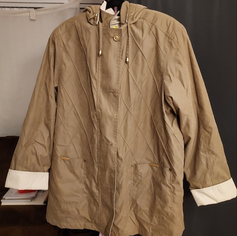 Women Plus size Brown coat size 2X